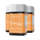 Pack de 3 Frascos de Omega 3 EPA DHA 1000 mg MEG-3® – 90 Cápsulas – Grasa Poliinsaturada 100% Pura con Tecnología Avanzada.