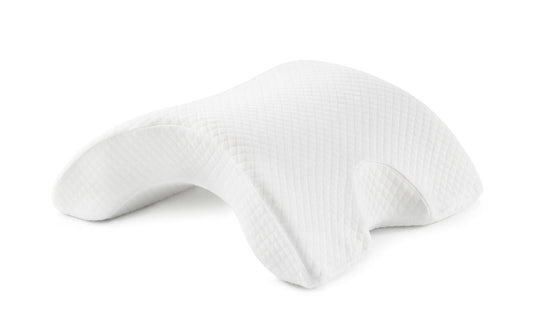 Arm Pillow    ofrece un soporte adaptable que mantiene su frescura toda la noche.